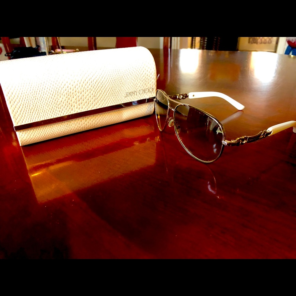 Jimmy Choo Aviator Sunglasses